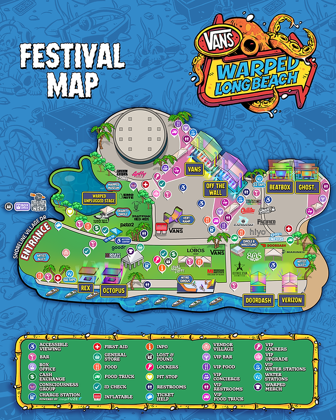 Hours & Info | Vans Warped Tour LB